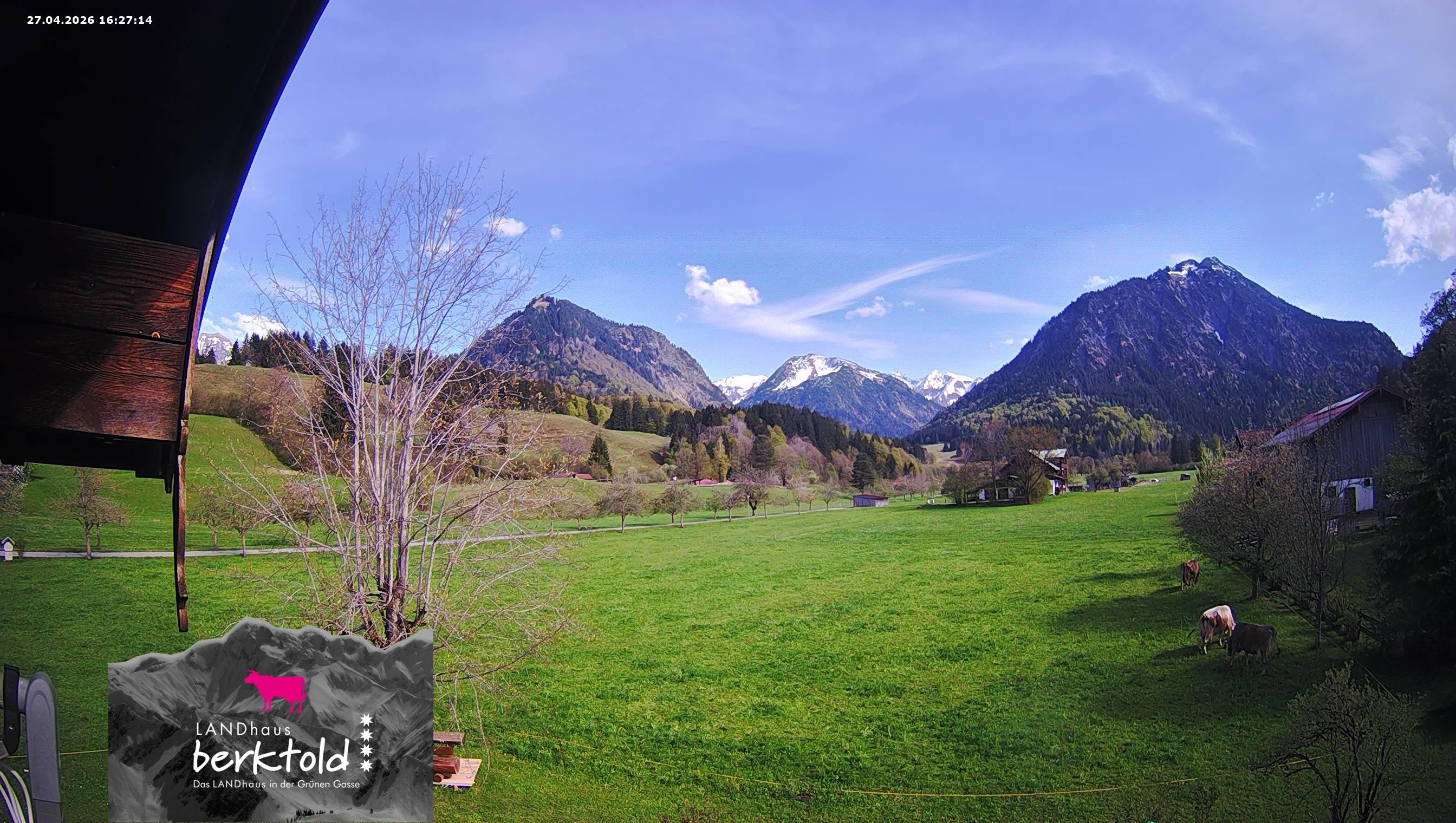 Archived image Webcam South of Oberstdorf