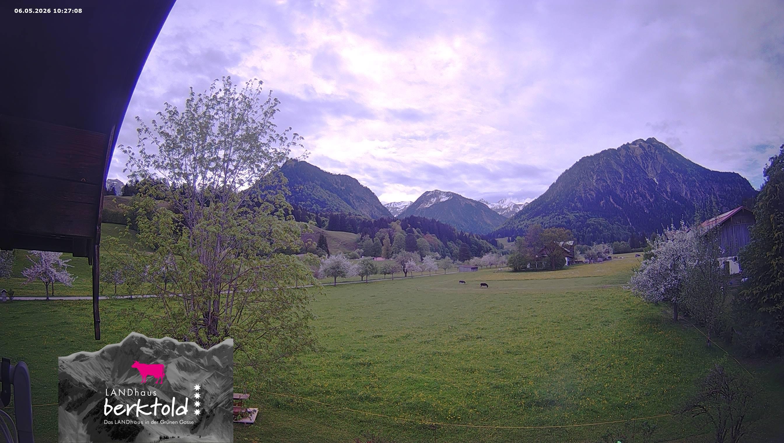 Archived image Webcam South of Oberstdorf