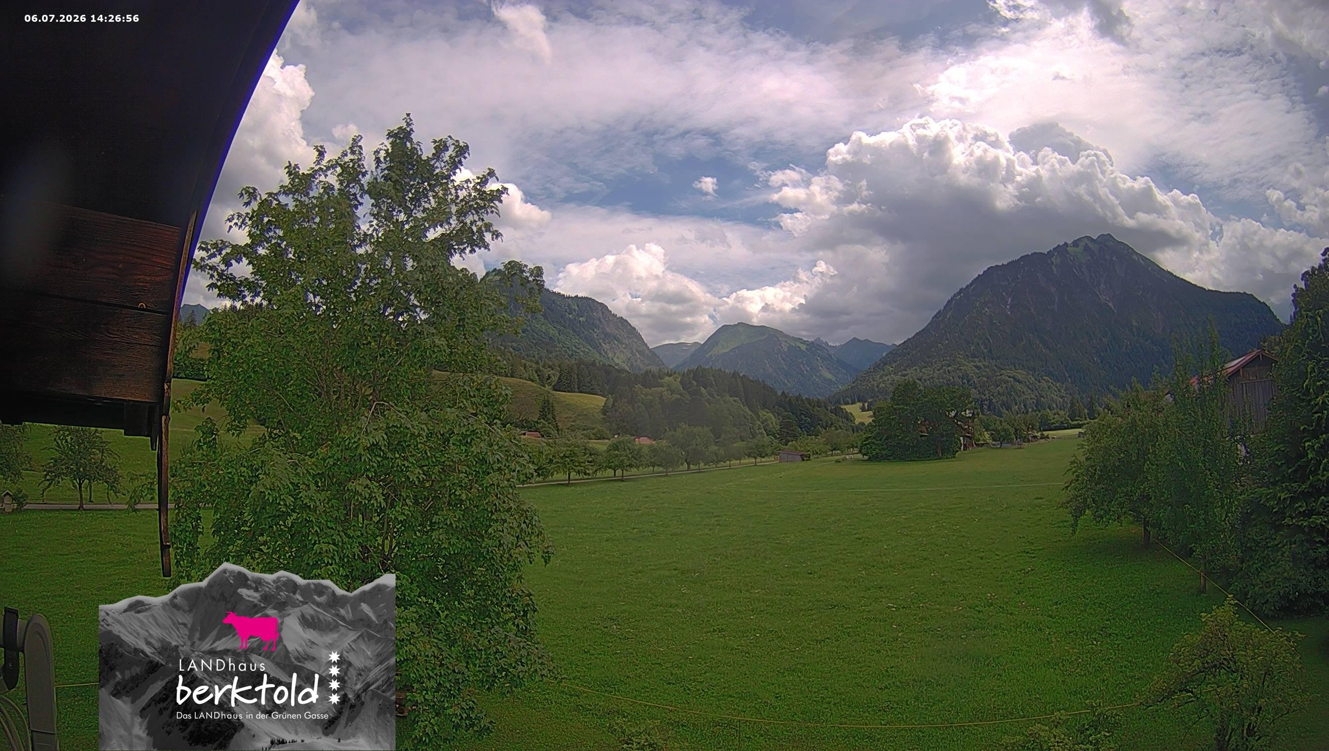 Archived image Webcam South of Oberstdorf