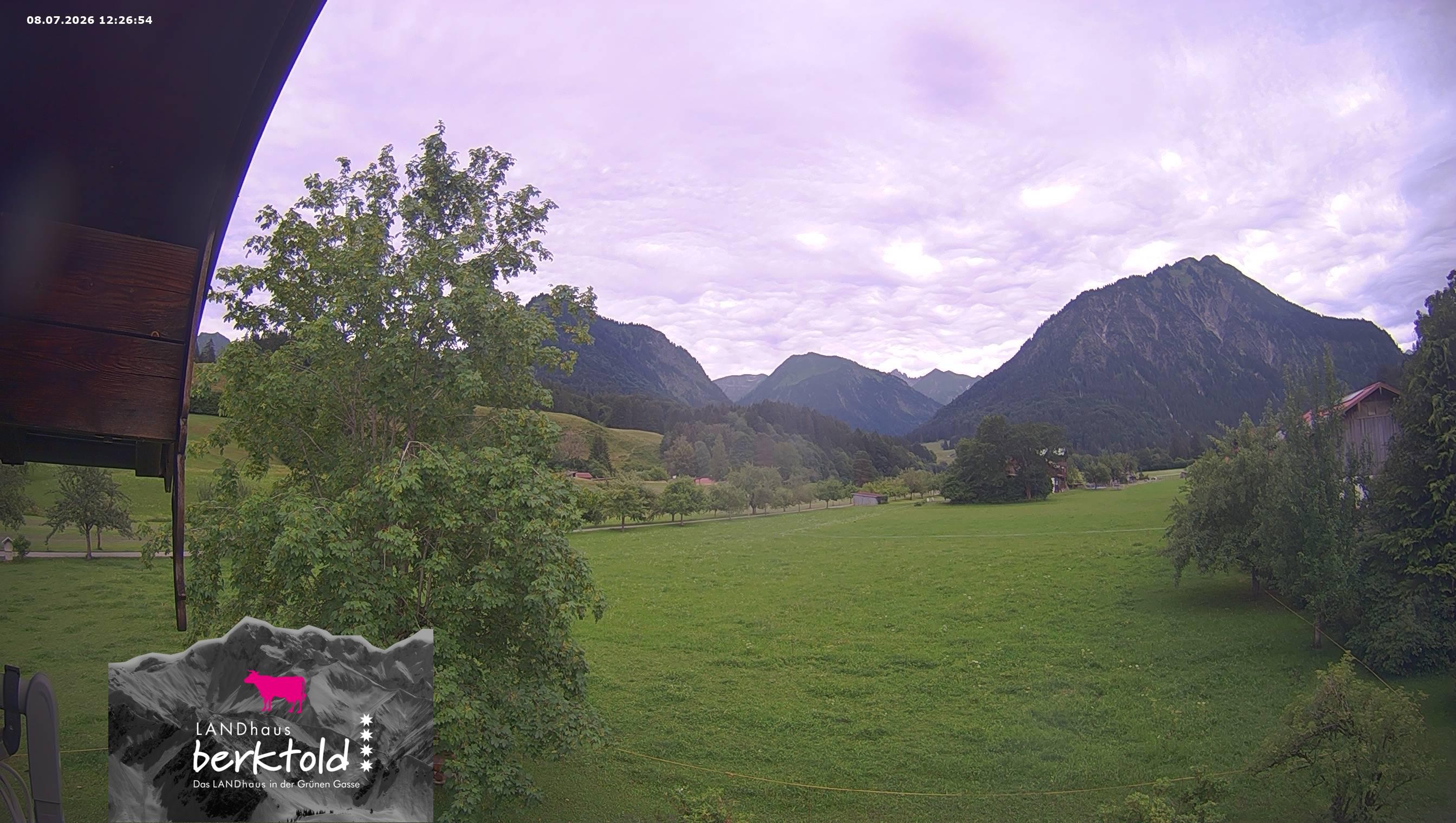 Archived image Webcam South of Oberstdorf