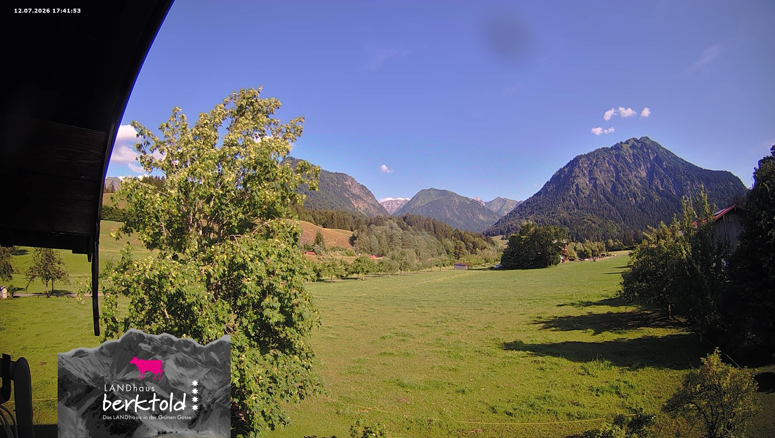 Archived image Webcam South of Oberstdorf