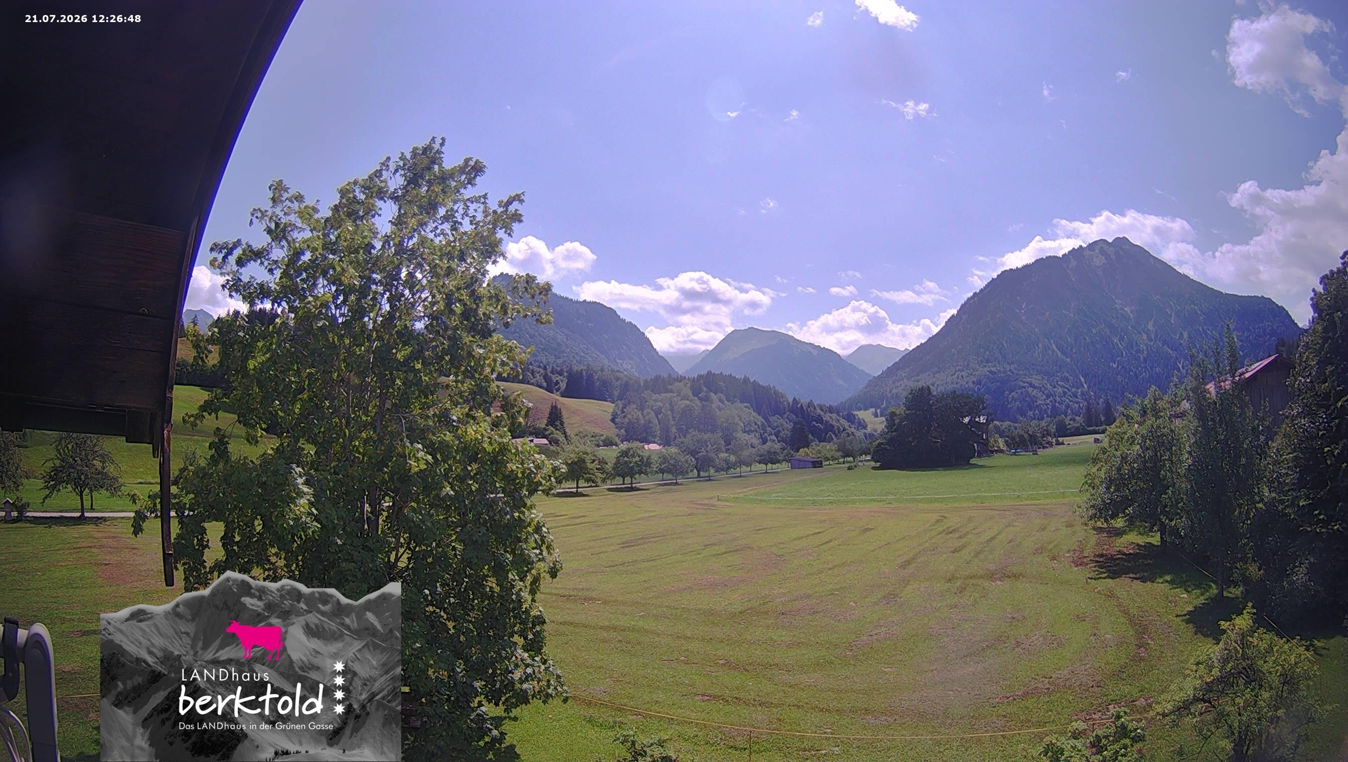 Archived image Webcam South of Oberstdorf
