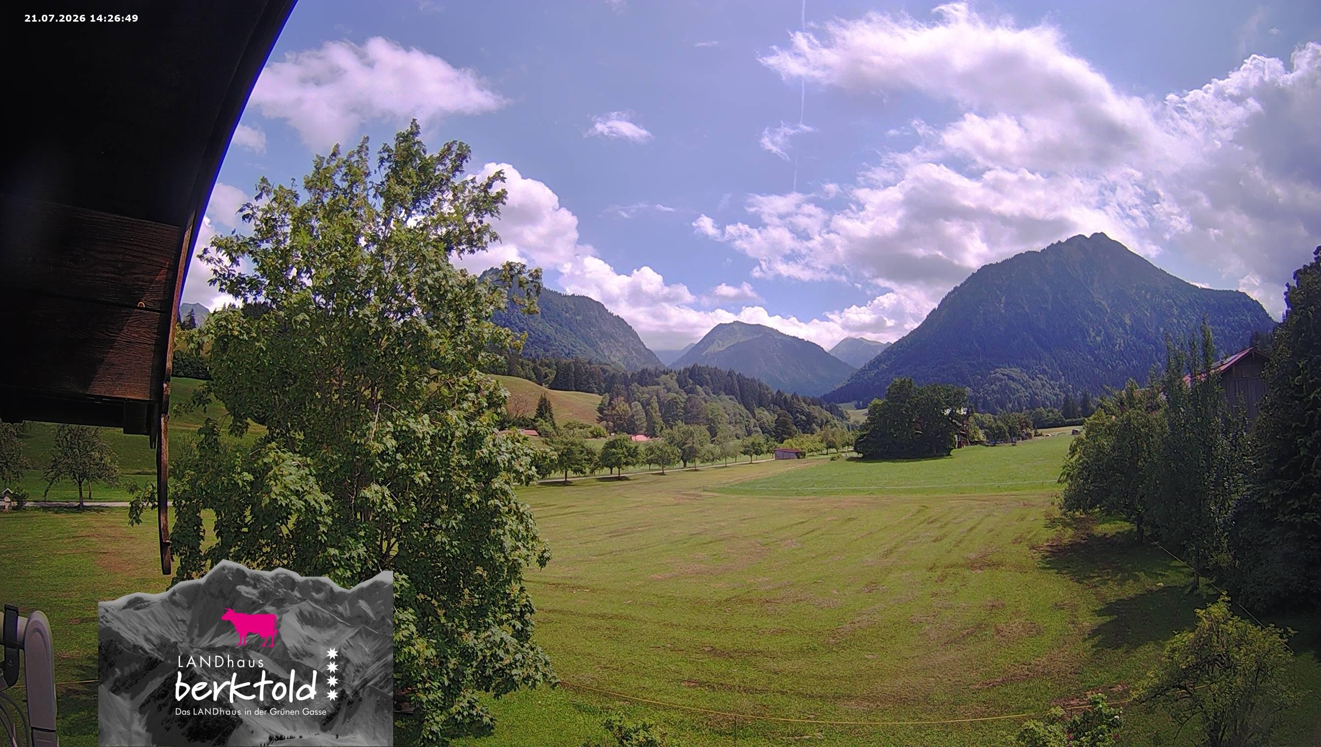 Archived image Webcam South of Oberstdorf