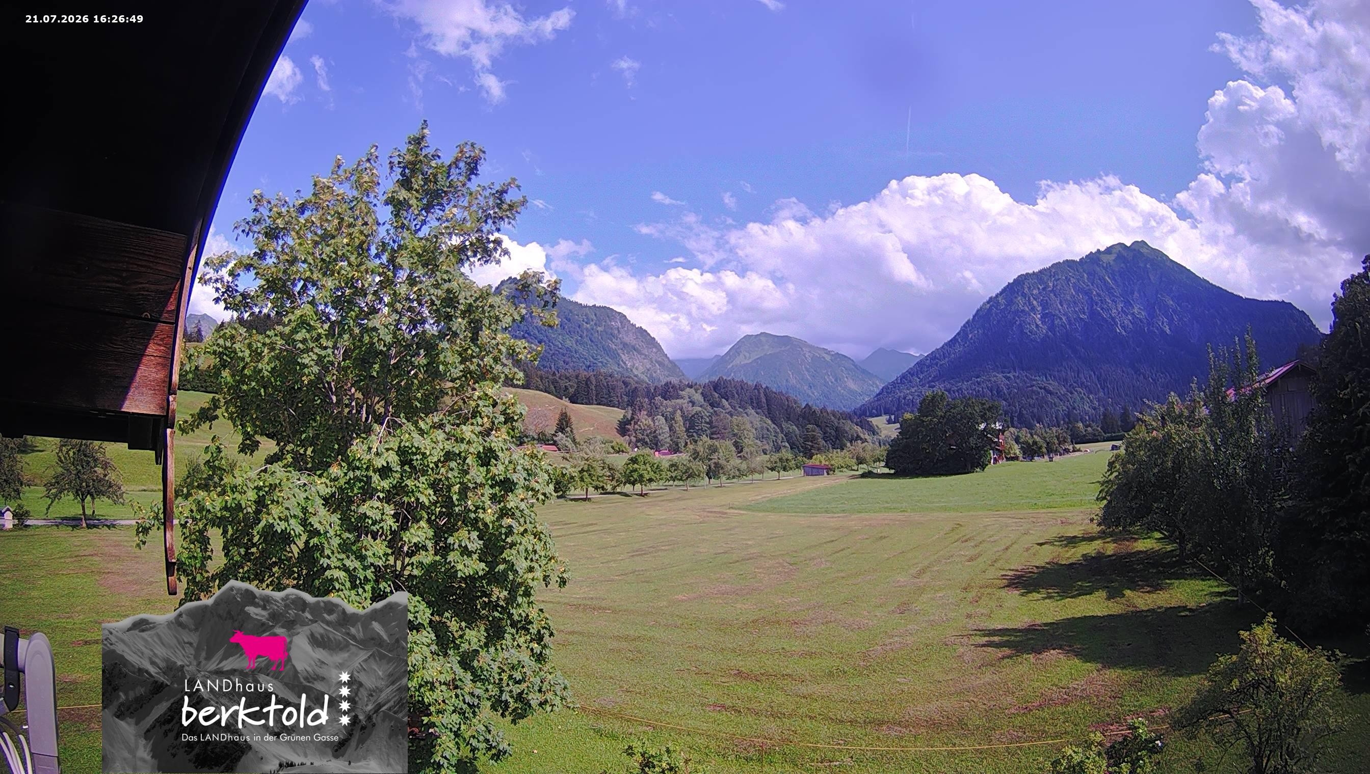 Archived image Webcam South of Oberstdorf
