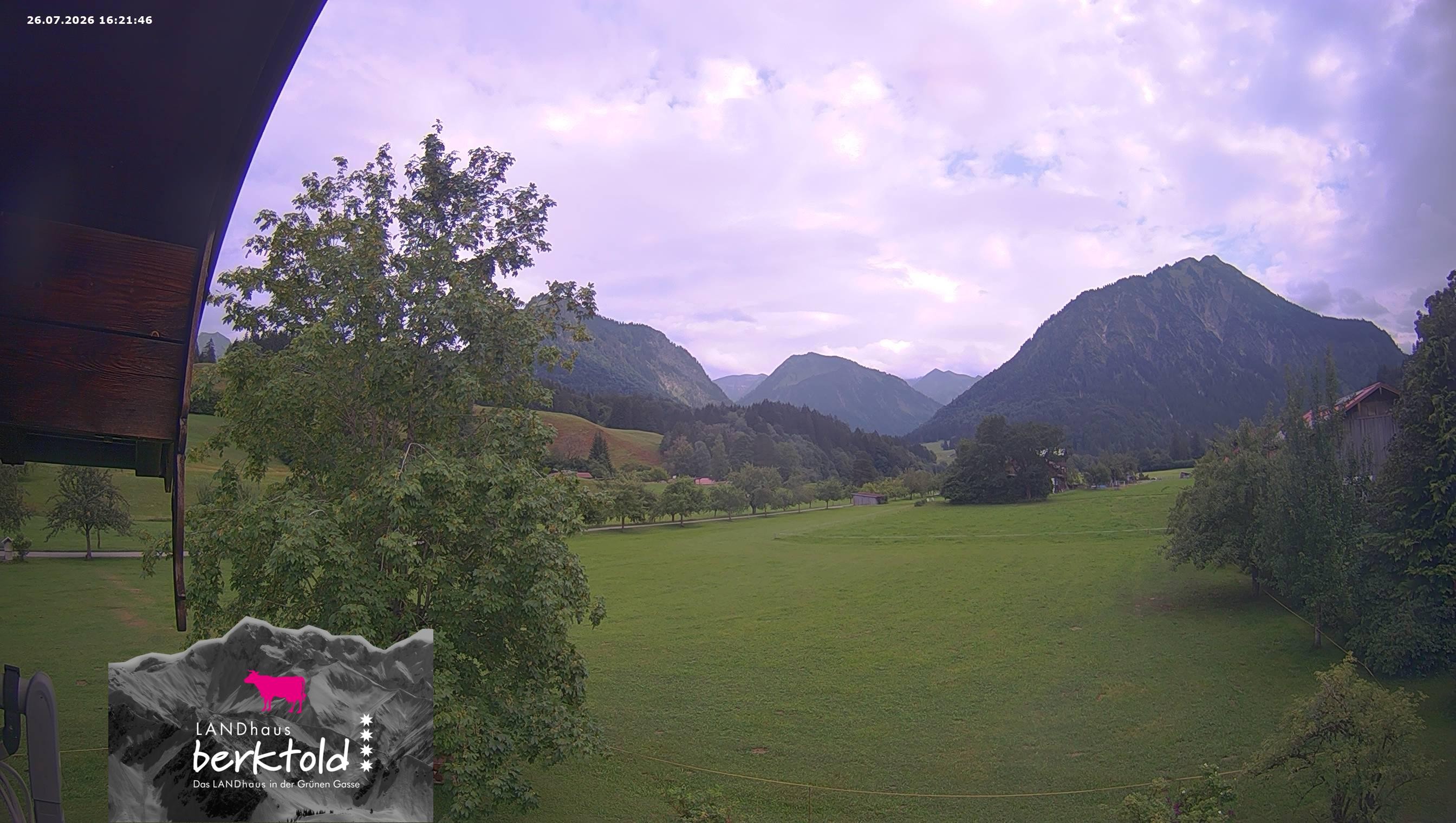 Archived image Webcam South of Oberstdorf