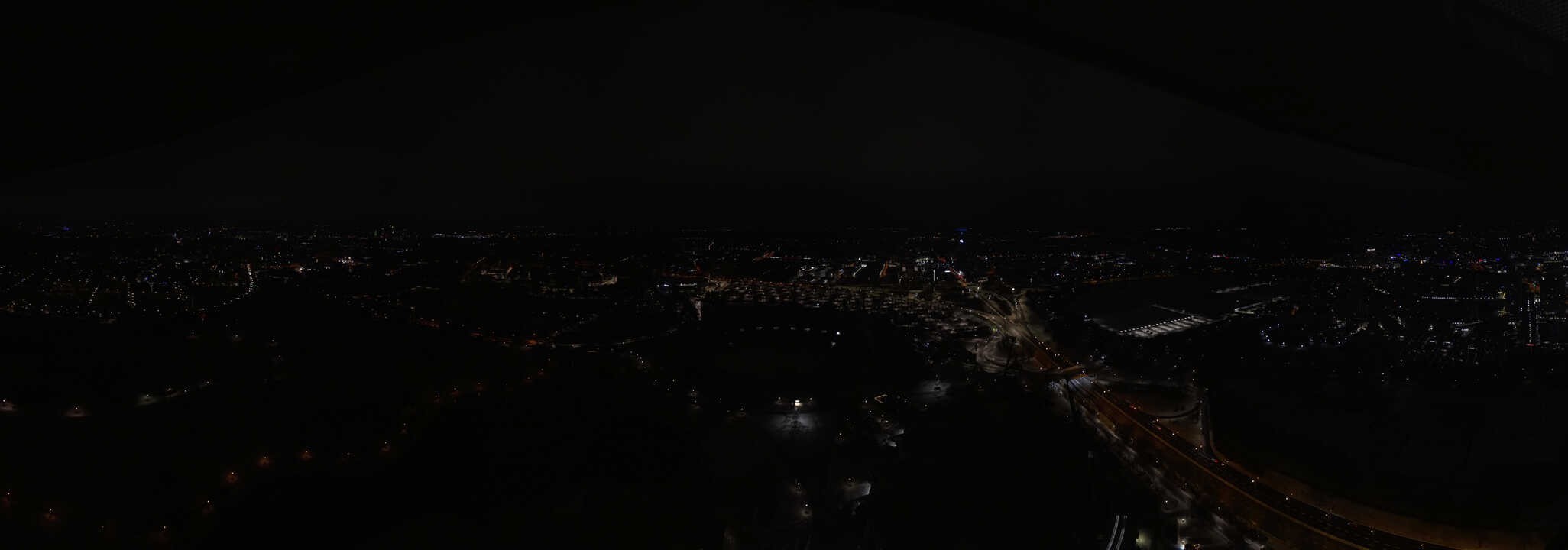 Archiv Foto Webcam München: Panorama Olympiastadion und Olympiapark