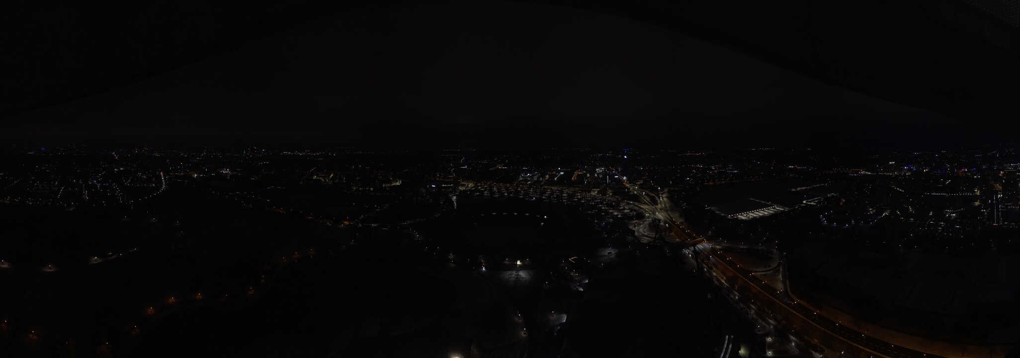 Archiv Foto Webcam München: Panorama Olympiastadion und Olympiapark