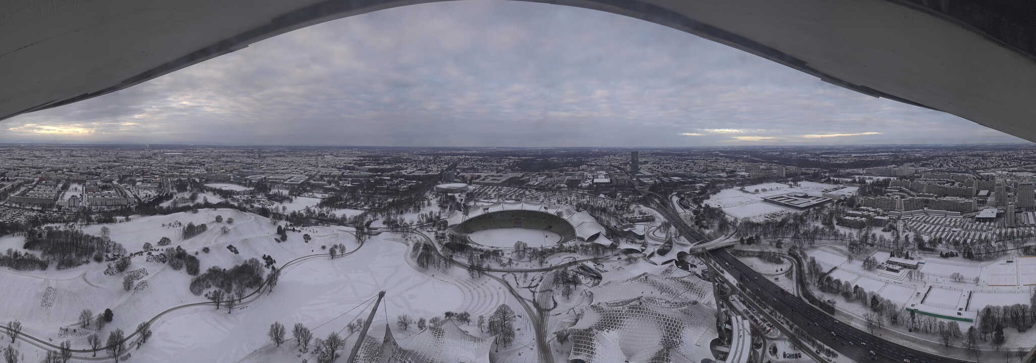 Archived image Webcam Munich - Olympic Parc and Stadium
