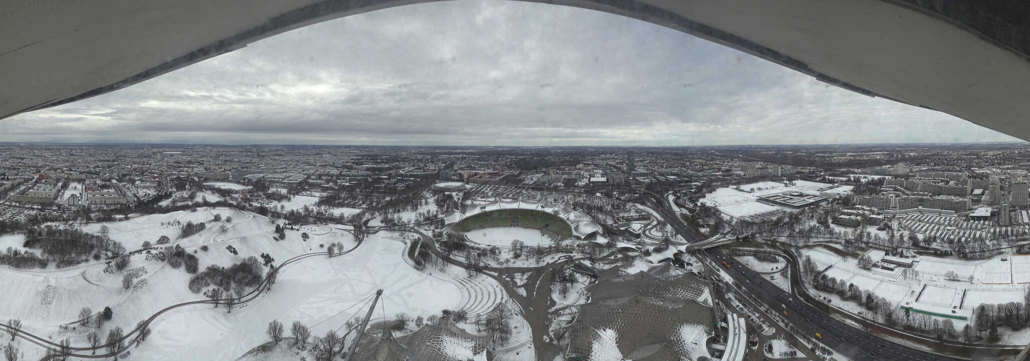Archived image Webcam Munich - Olympic Parc and Stadium