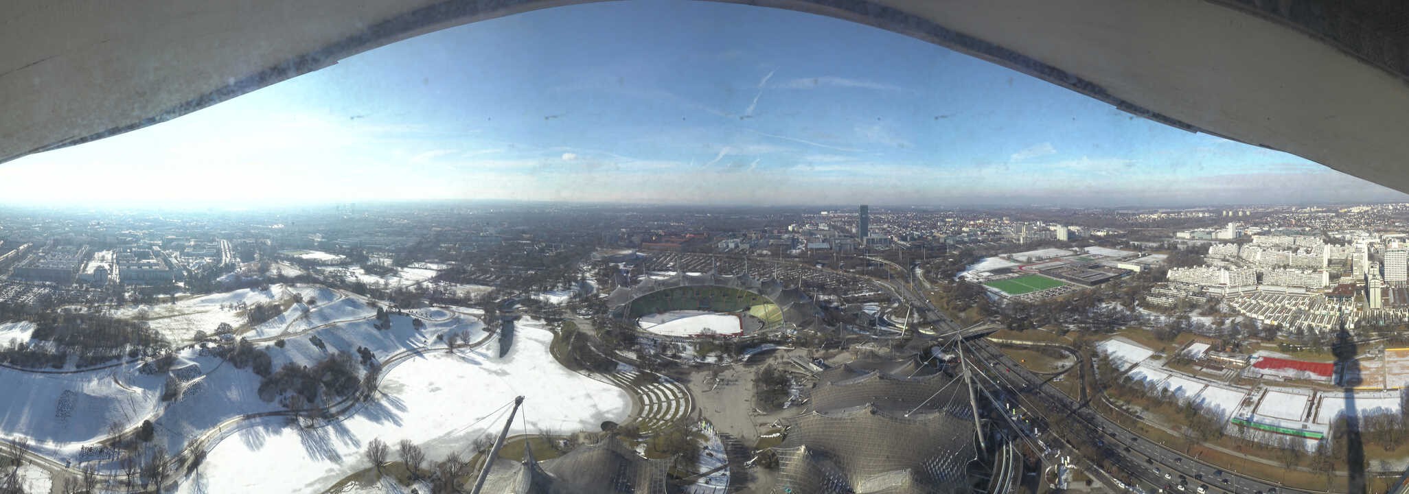 Archived image Webcam Munich - Olympic Parc and Stadium