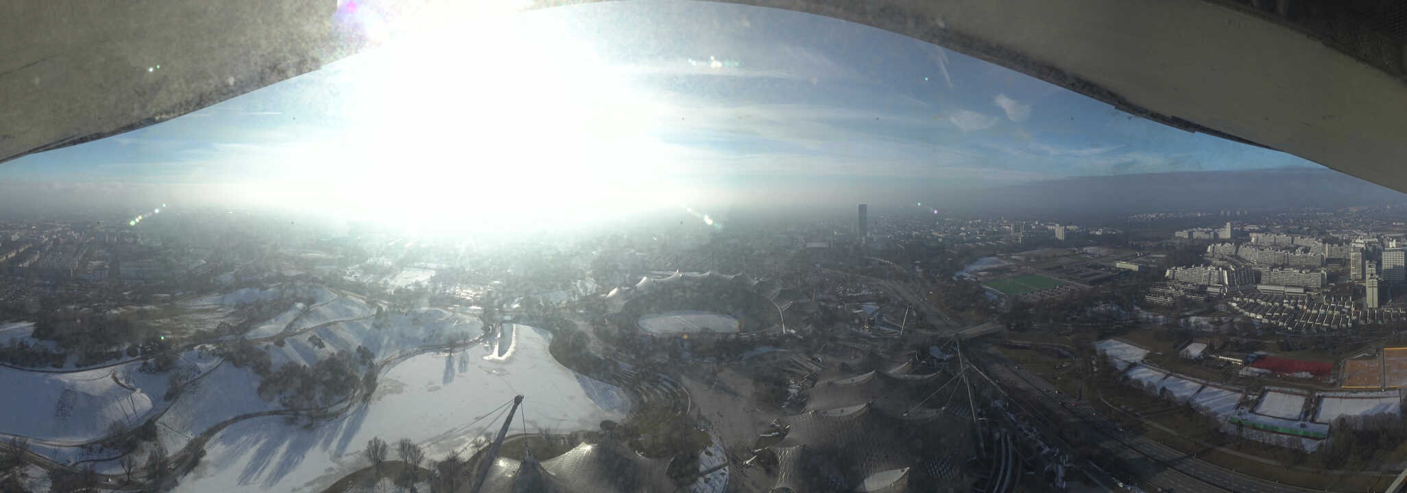 Archived image Webcam Munich - Olympic Parc and Stadium