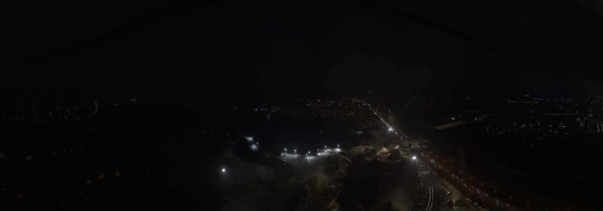 Archiv Foto Webcam München: Panorama Olympiastadion und Olympiapark