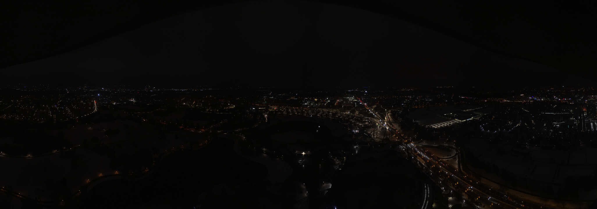 Archiv Foto Webcam München: Panorama Olympiastadion und Olympiapark