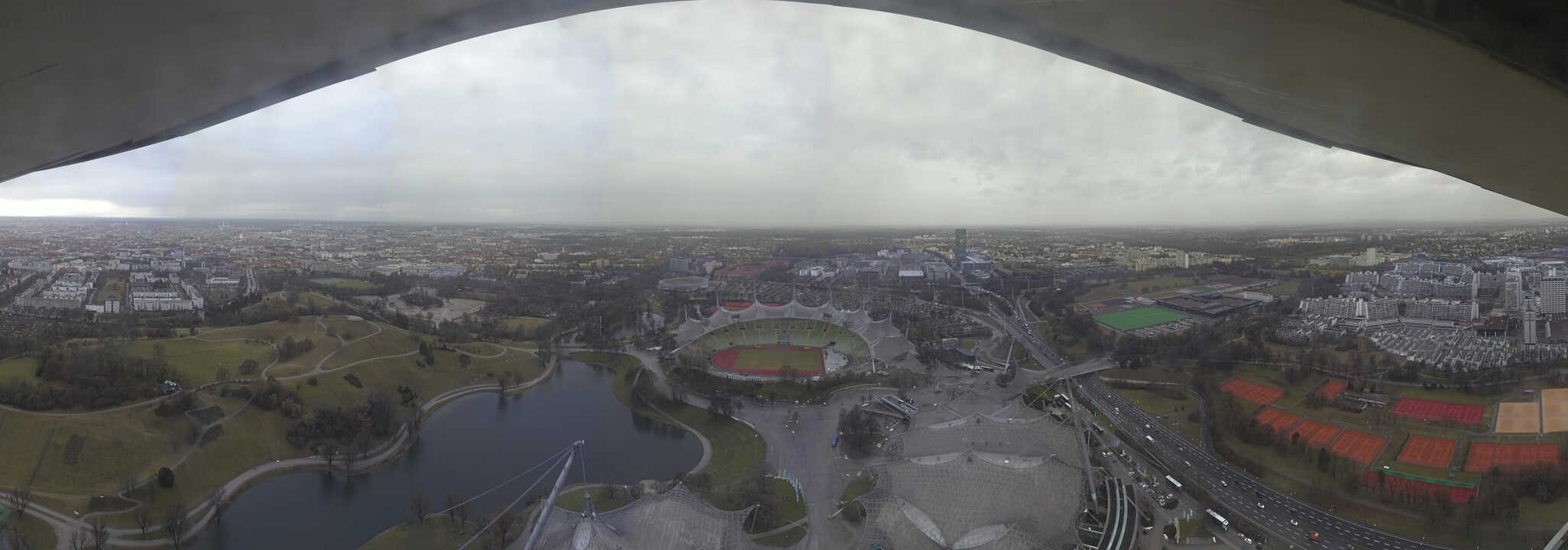 Archived image Webcam Munich - Olympic Parc and Stadium