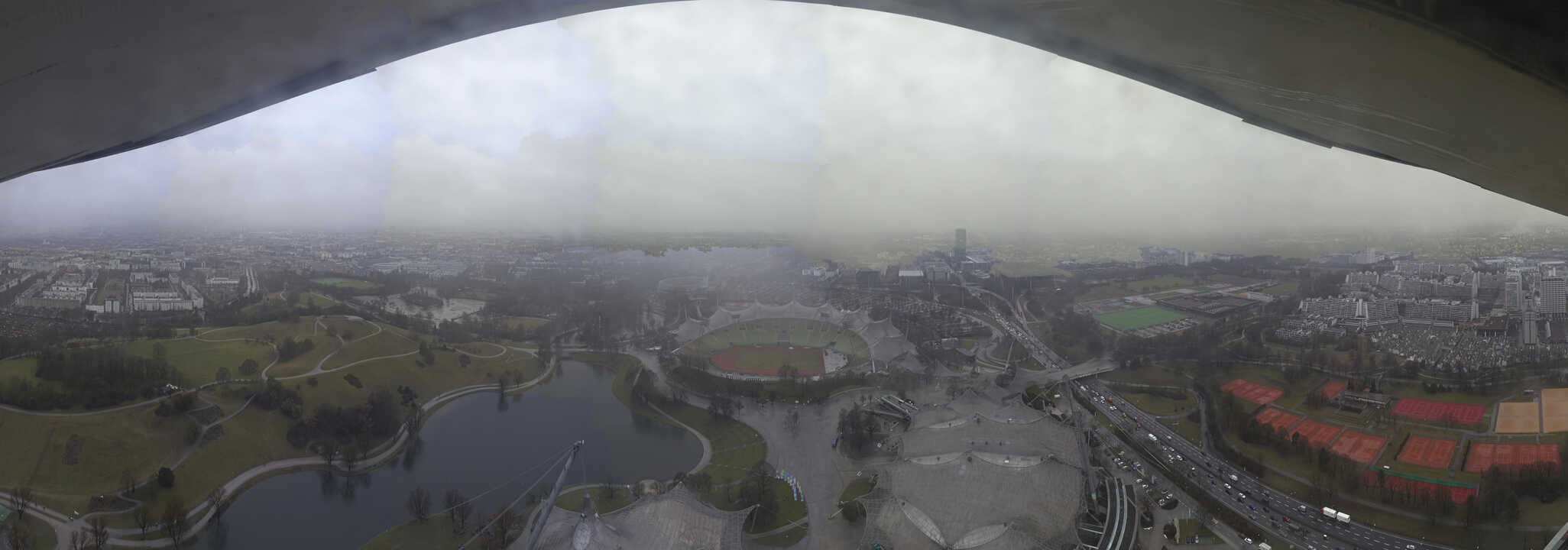Archived image Webcam Munich - Olympic Parc and Stadium