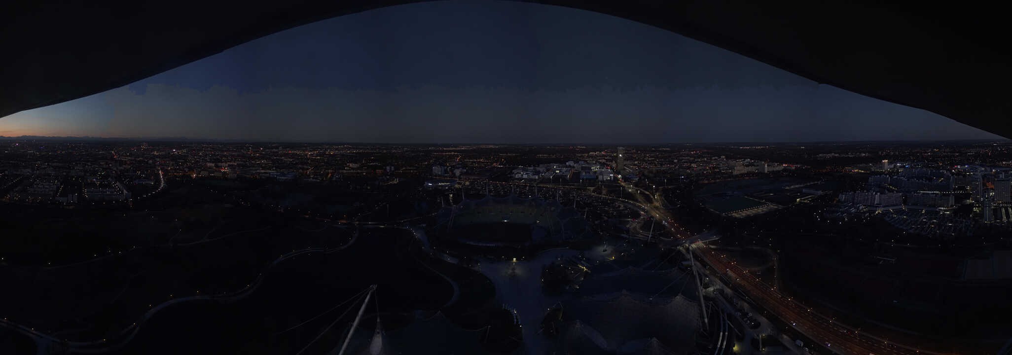 Archived image Webcam Munich - Olympic Parc and Stadium