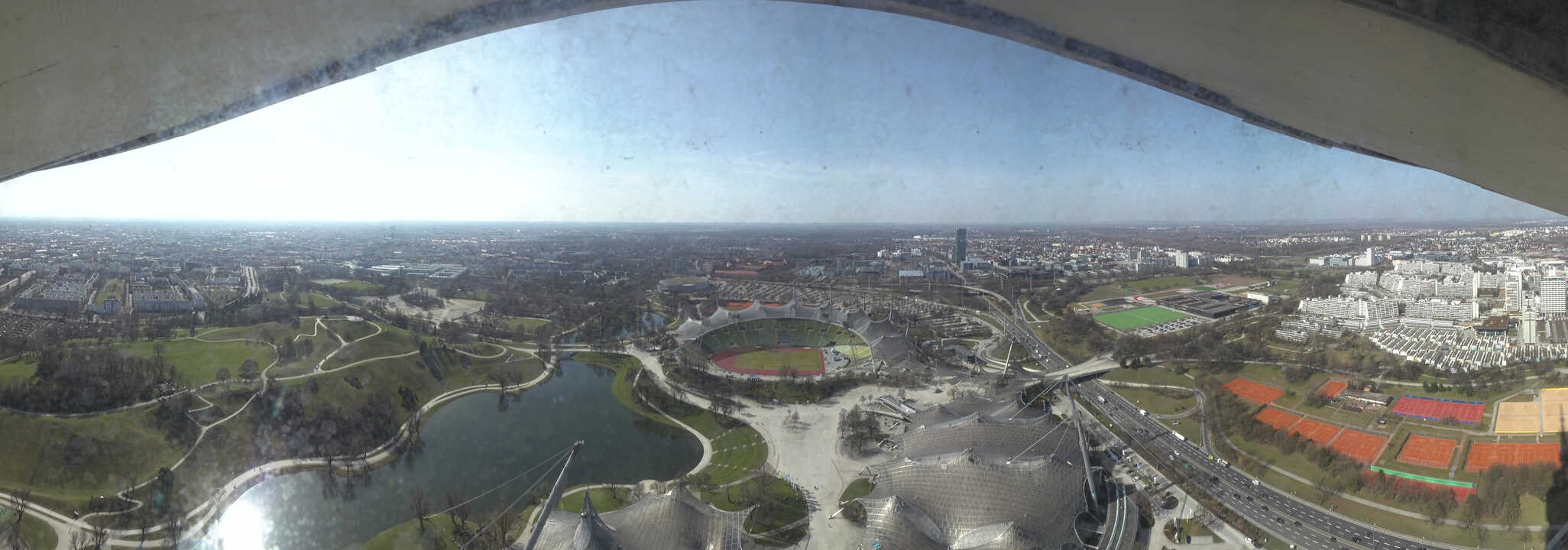 Archived image Webcam Munich - Olympic Parc and Stadium