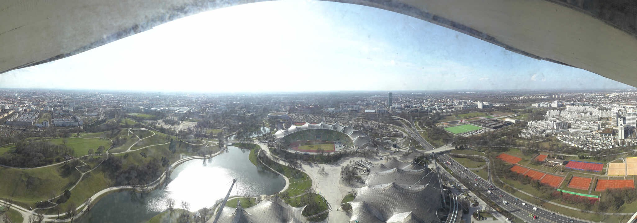 Archived image Webcam Munich - Olympic Parc and Stadium