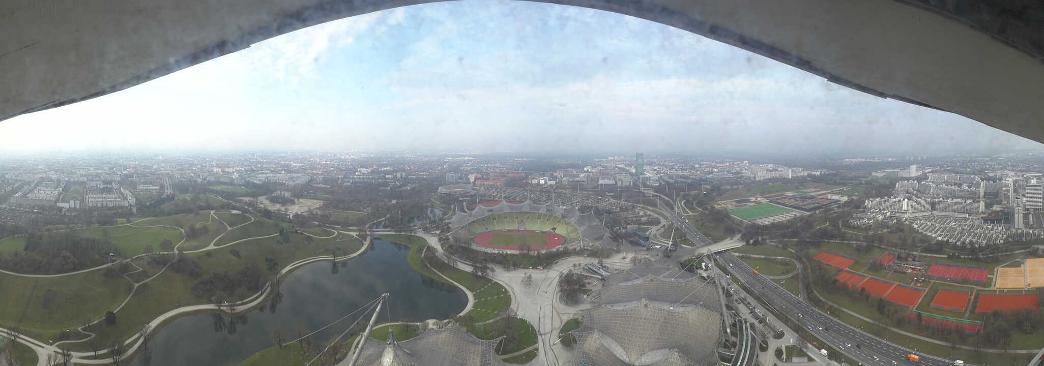 Archived image Webcam Munich - Olympic Parc and Stadium