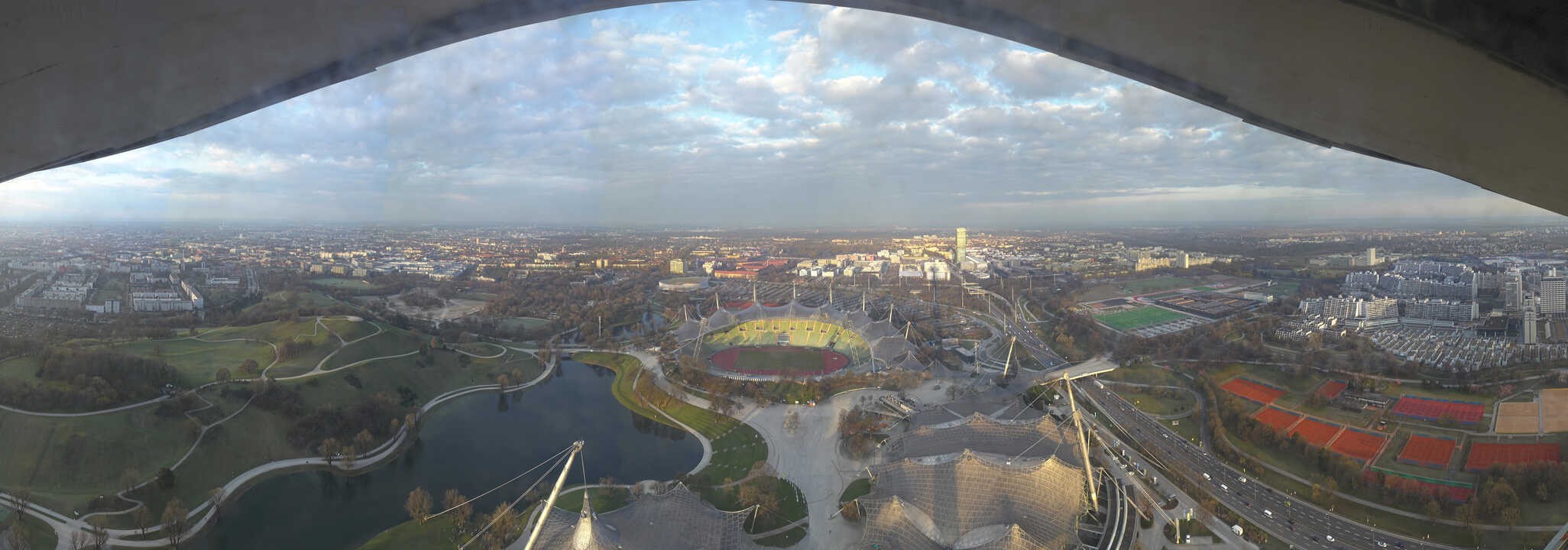 Archived image Webcam Munich - Olympic Parc and Stadium