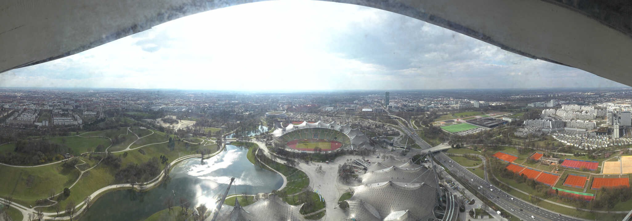 Archived image Webcam Munich - Olympic Parc and Stadium