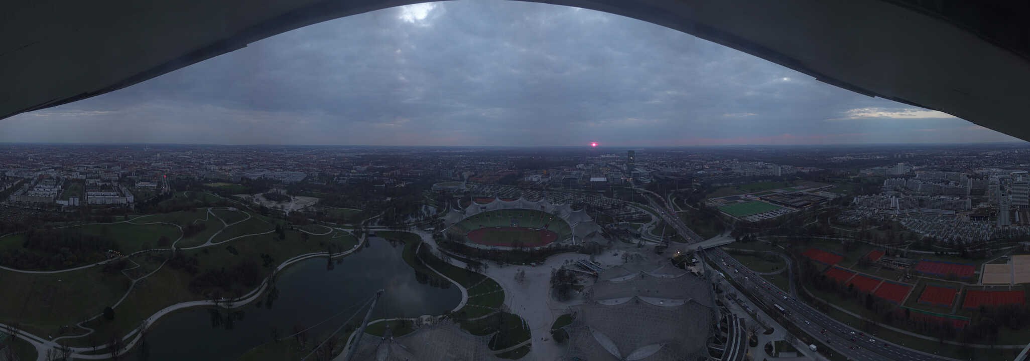 Archived image Webcam Munich - Olympic Parc and Stadium