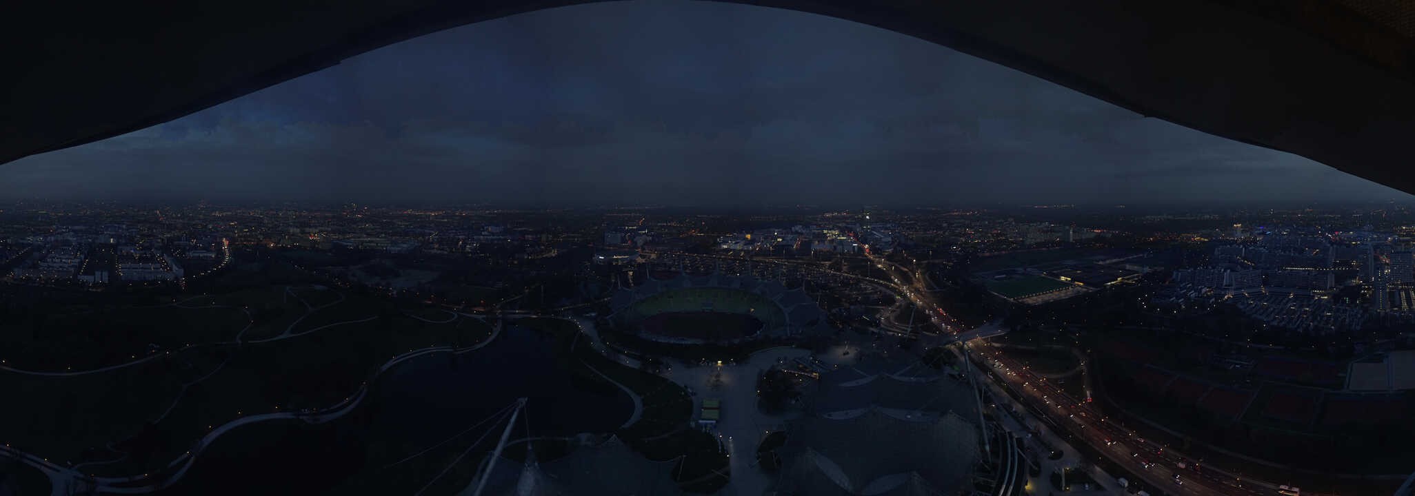 Archived image Webcam Munich - Olympic Parc and Stadium