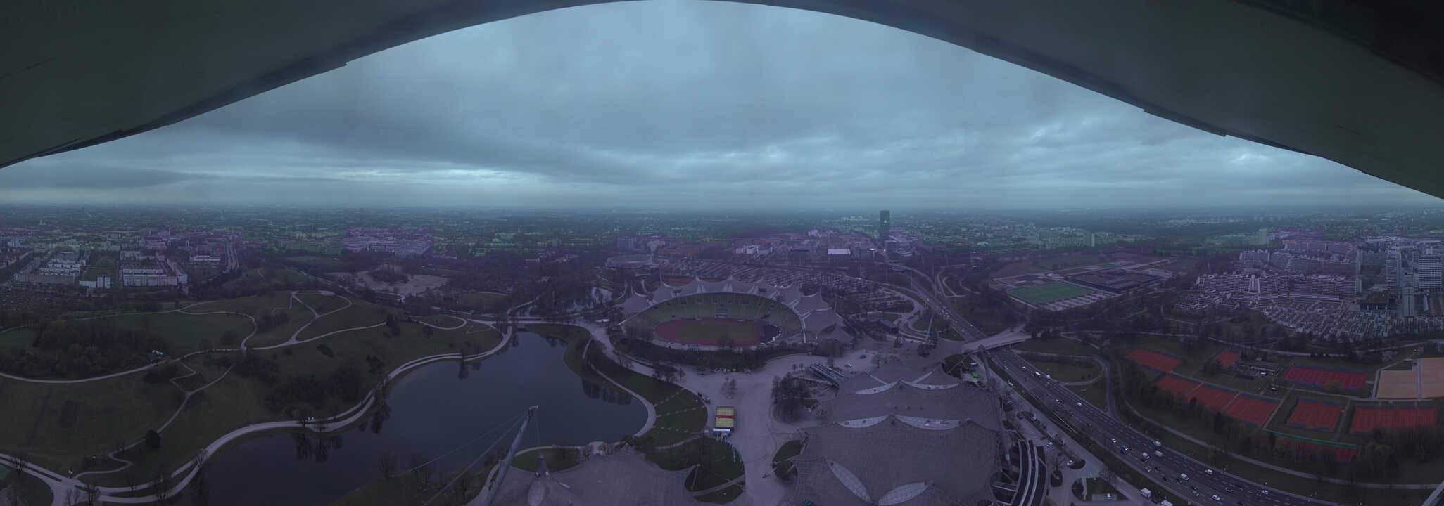Archived image Webcam Munich - Olympic Parc and Stadium