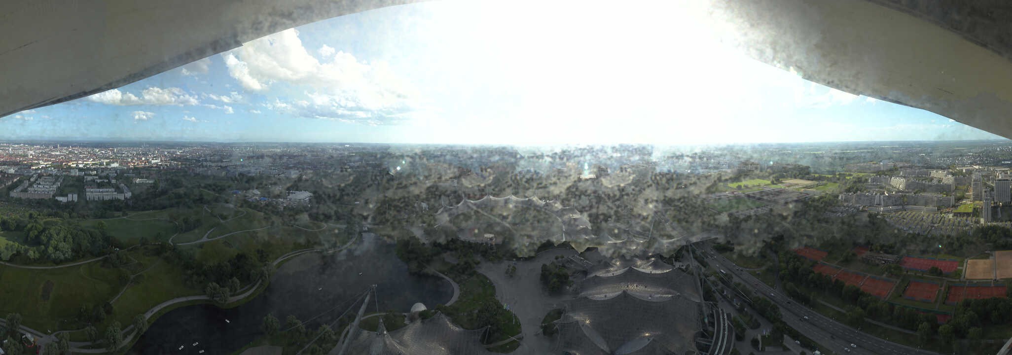 Archived image Webcam Munich - Olympic Parc and Stadium