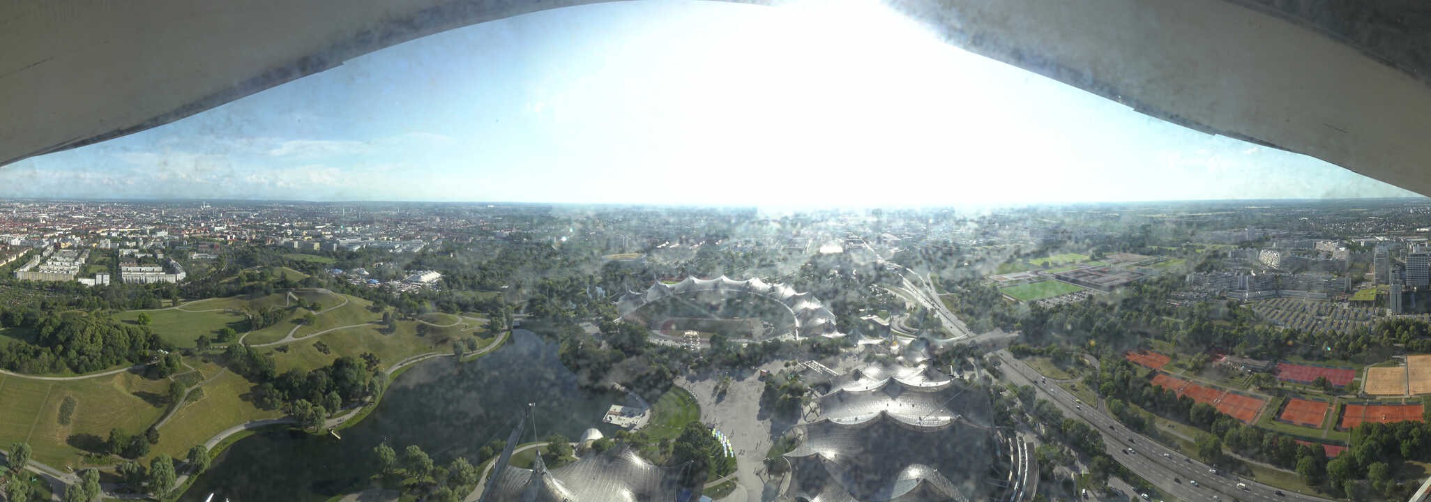 Archived image Webcam Munich - Olympic Parc and Stadium