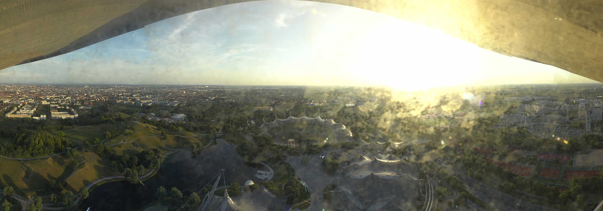 Archived image Webcam Munich - Olympic Parc and Stadium