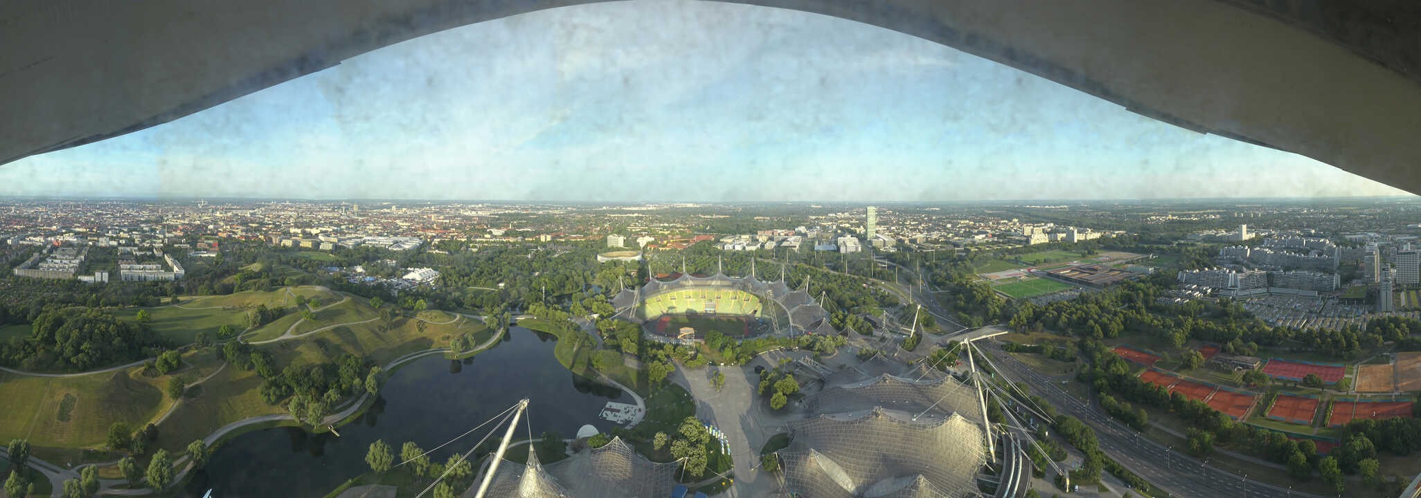 Archived image Webcam Munich - Olympic Parc and Stadium