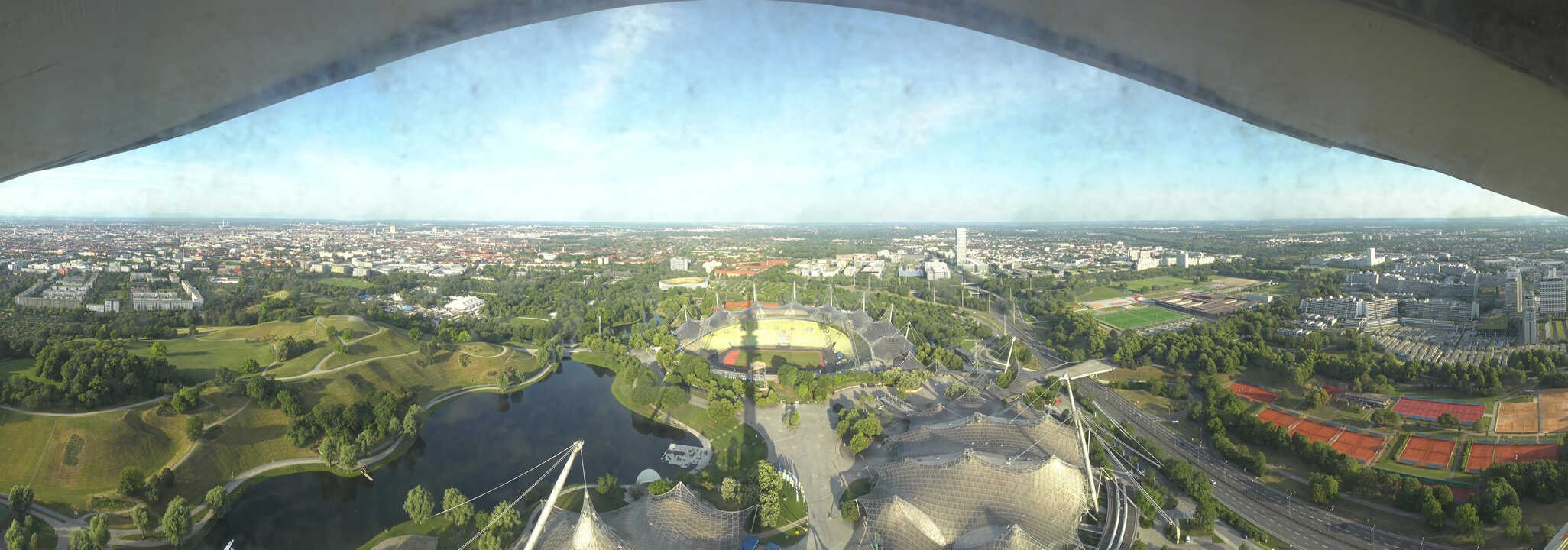 Archived image Webcam Munich - Olympic Parc and Stadium