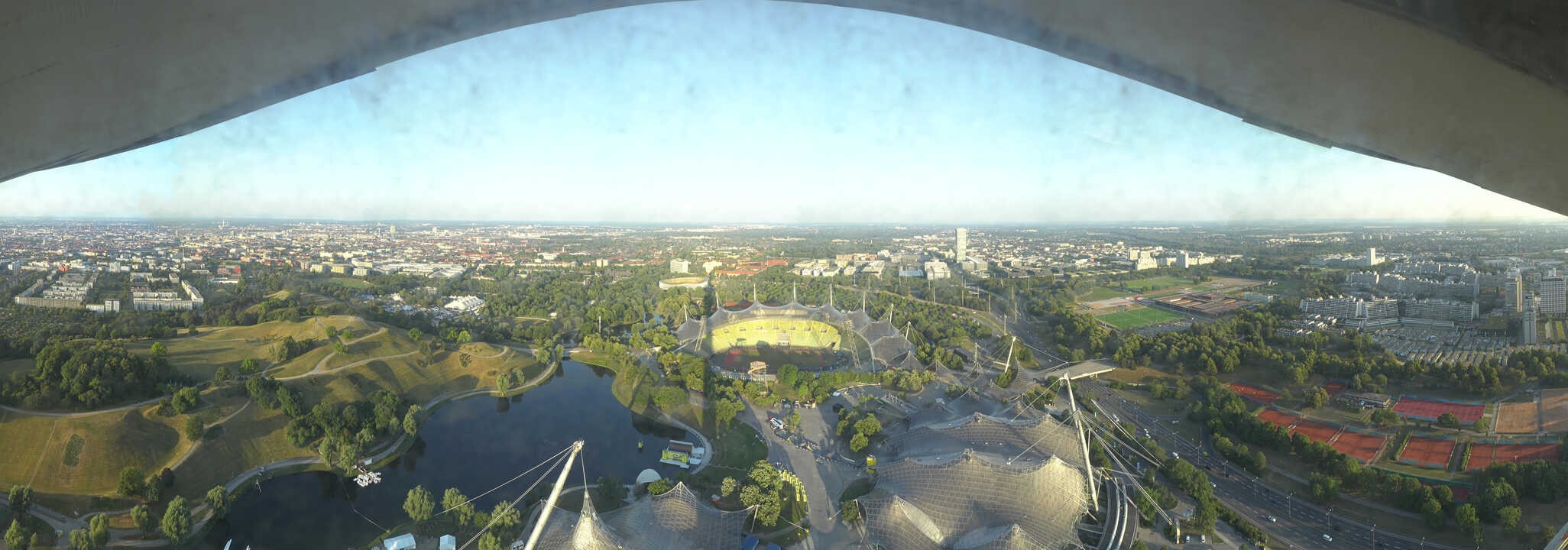 Archived image Webcam Munich - Olympic Parc and Stadium