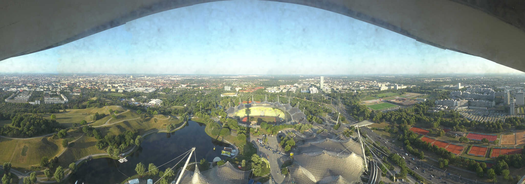 Archived image Webcam Munich - Olympic Parc and Stadium