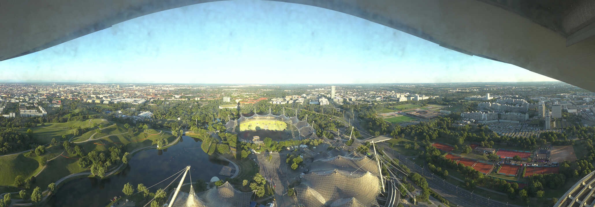 Archived image Webcam Munich - Olympic Parc and Stadium