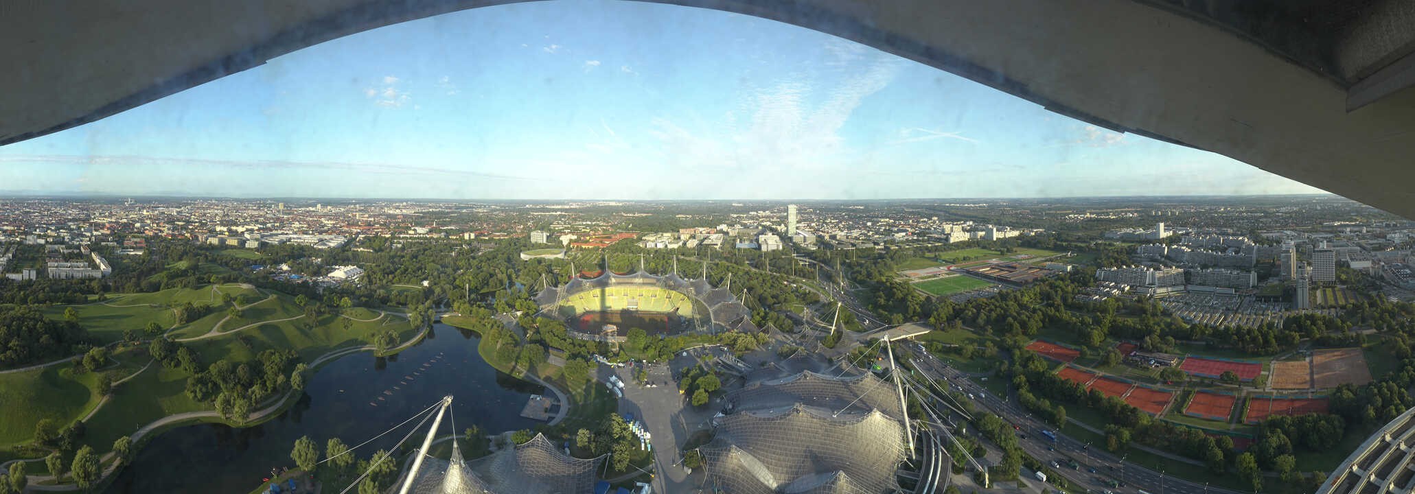 Archived image Webcam Munich - Olympic Parc and Stadium