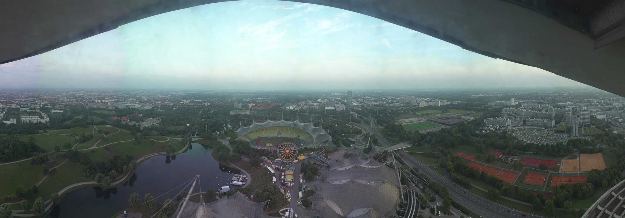 Archived image Webcam Munich - Olympic Parc and Stadium