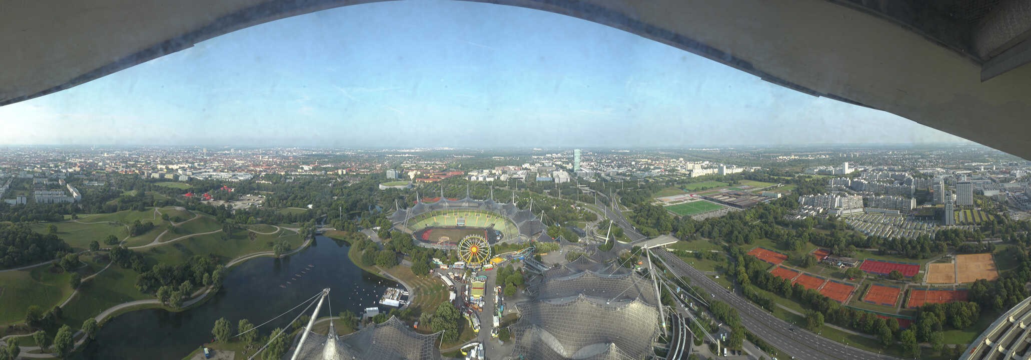Archived image Webcam Munich - Olympic Parc and Stadium