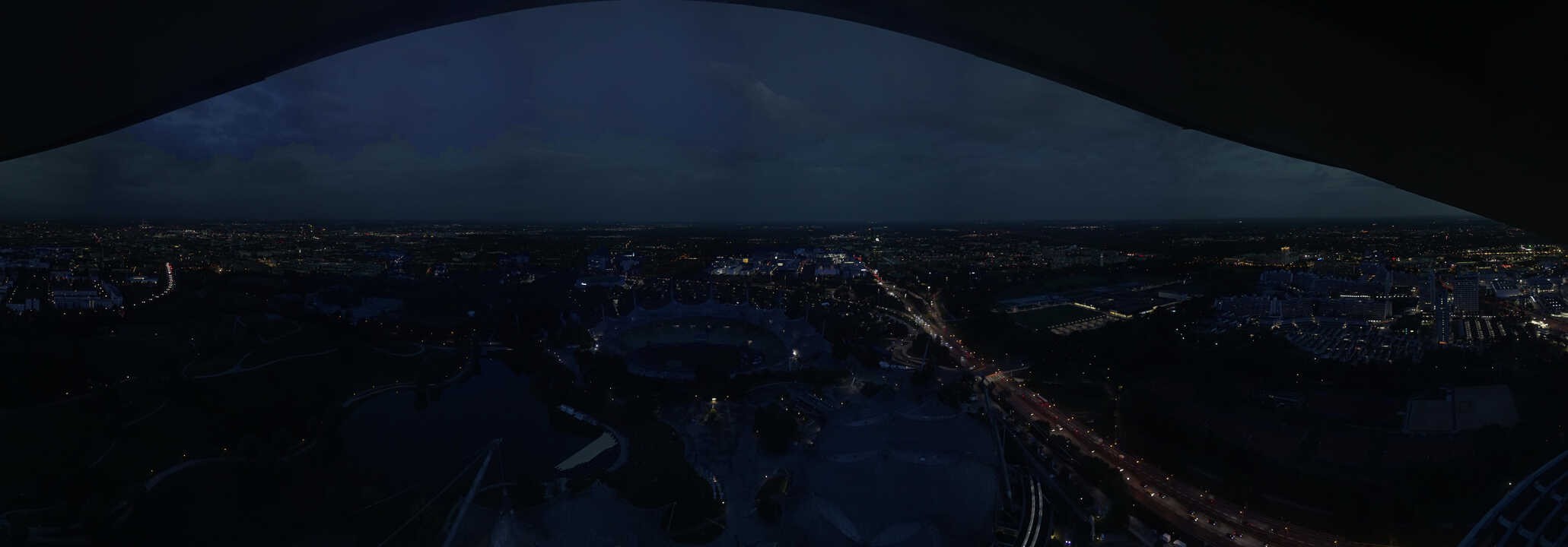 Archived image Webcam Munich - Olympic Parc and Stadium
