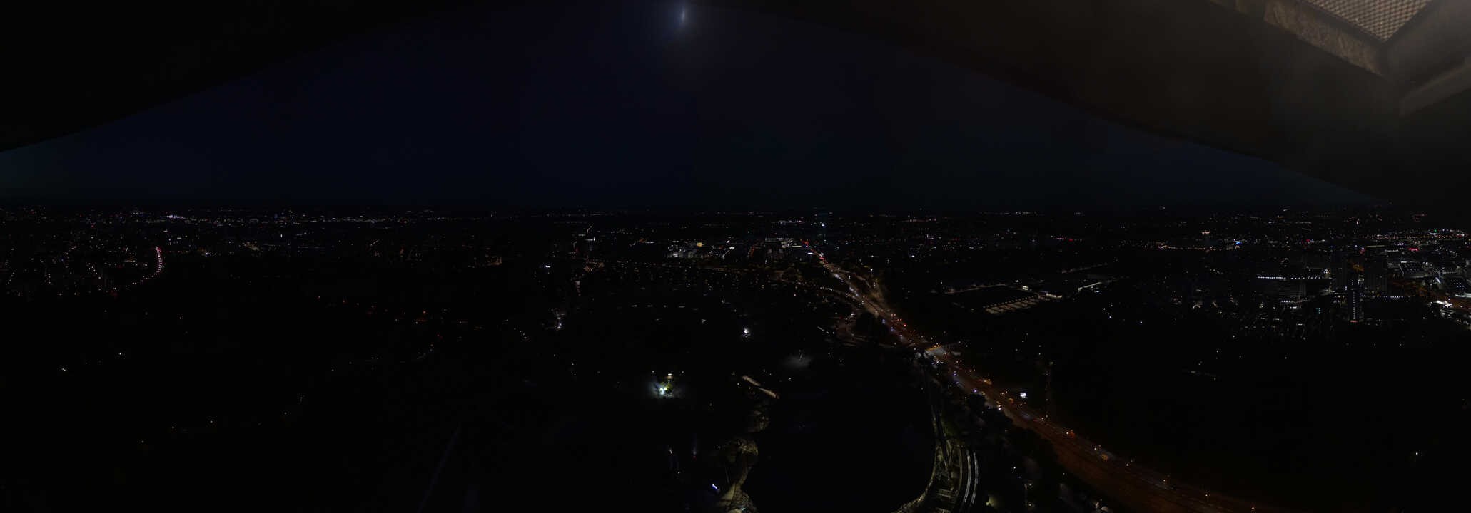 Archiv Foto Webcam München: Panorama Olympiastadion und Olympiapark