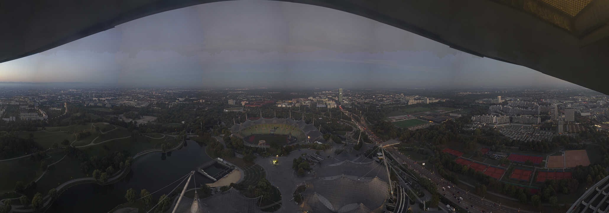 Archived image Webcam Munich - Olympic Parc and Stadium