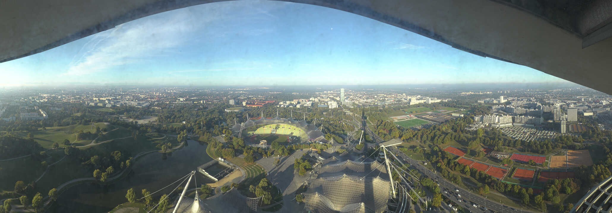 Archived image Webcam Munich - Olympic Parc and Stadium