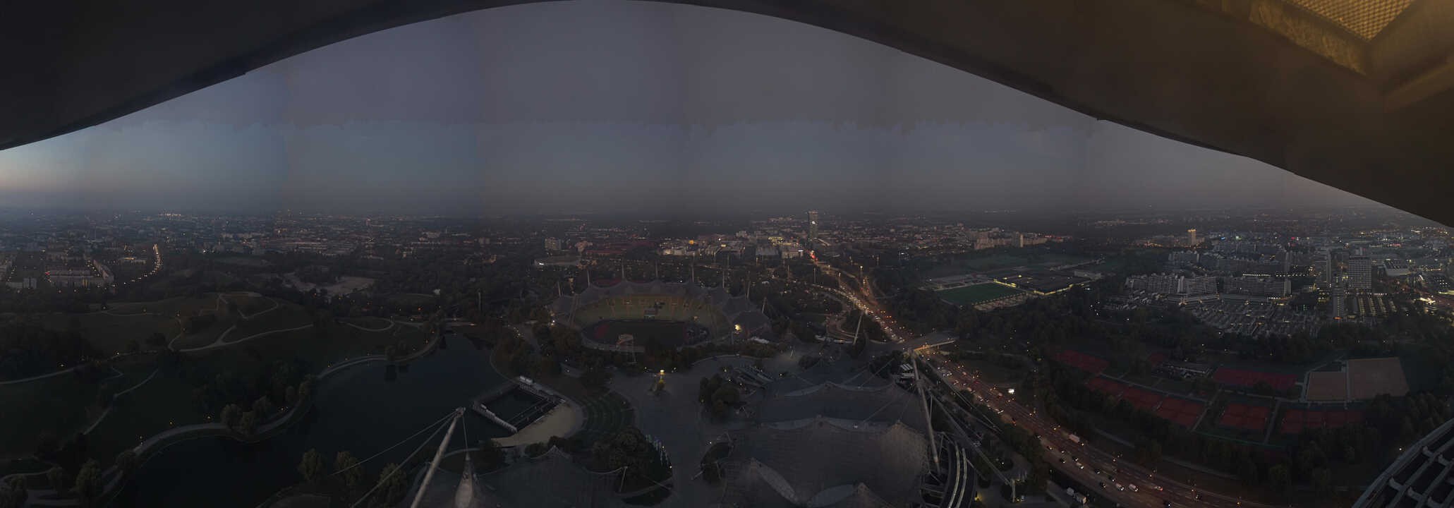 Archived image Webcam Munich - Olympic Parc and Stadium