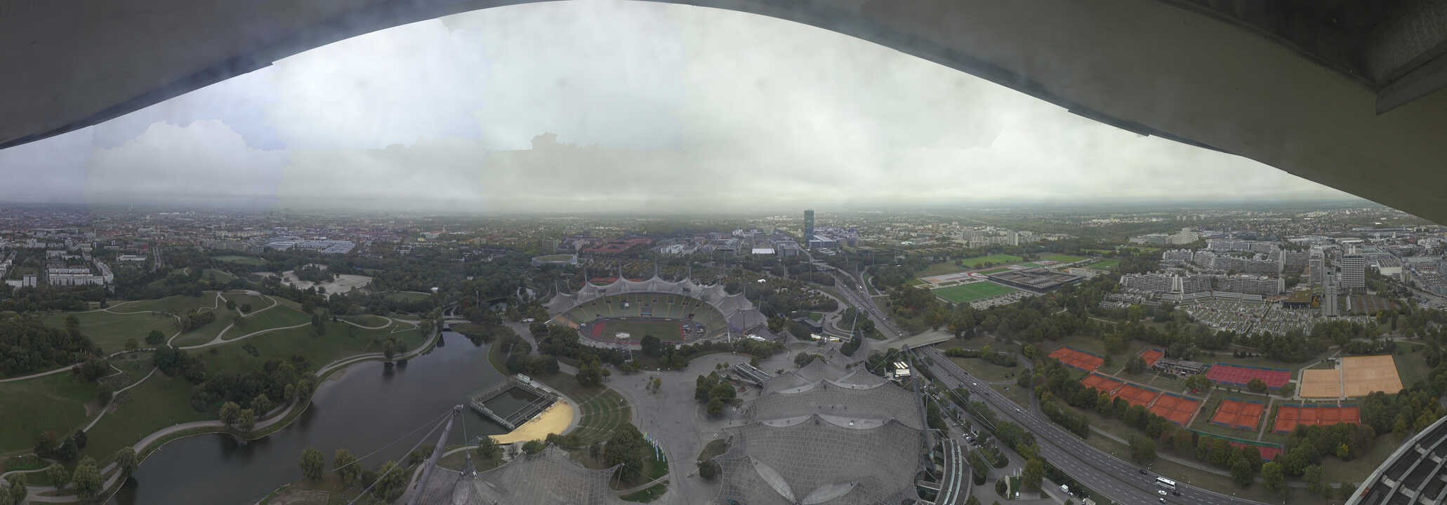 Archived image Webcam Munich - Olympic Parc and Stadium