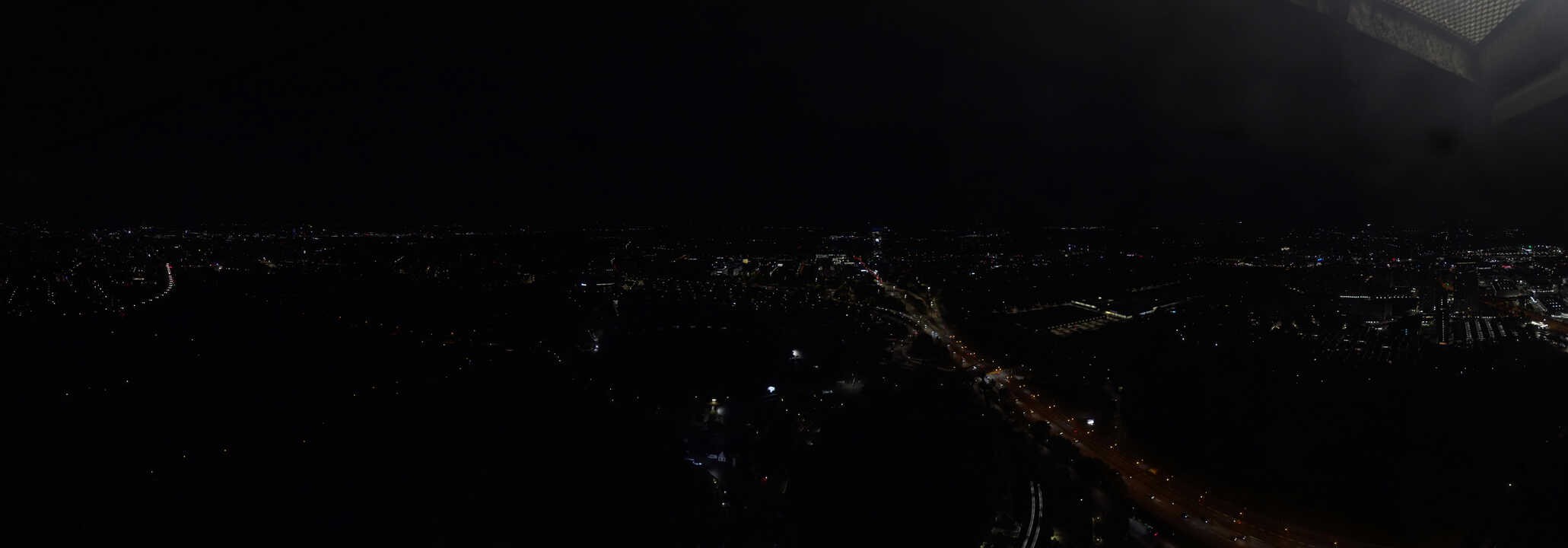 Archiv Foto Webcam München: Panorama Olympiastadion und Olympiapark