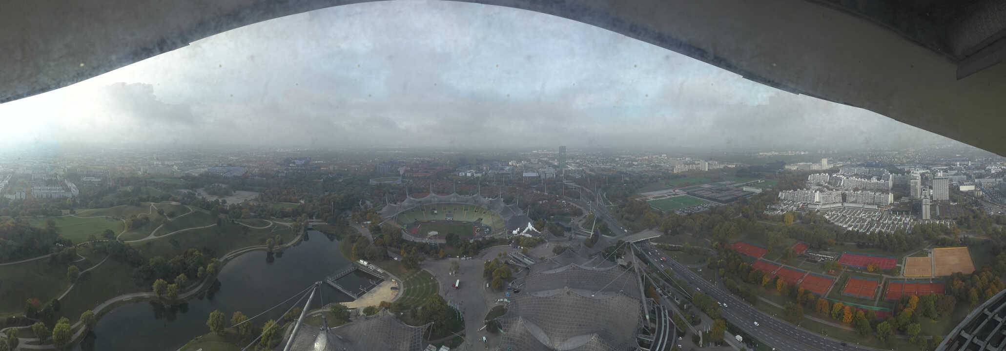 Archived image Webcam Munich - Olympic Parc and Stadium