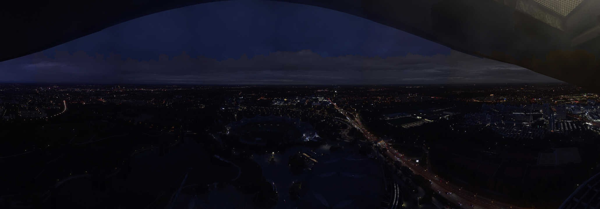 Archived image Webcam Munich - Olympic Parc and Stadium
