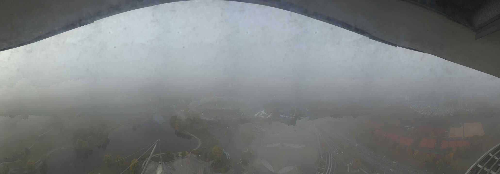 Archiv Foto Webcam München: Panorama Olympiastadion und Olympiapark