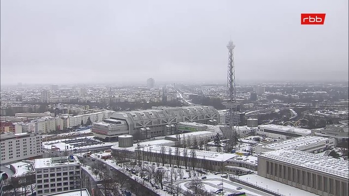 Archiv Foto Webcam Berlin: Theodor-Heuss-Platz am Funkhaus